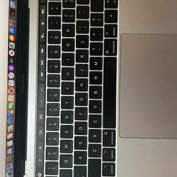 MacBook Pro 13 inch Touch Bar feature included